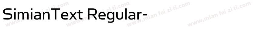 SimianText Regular字体转换